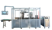 Machine d'emballage automatique 3D transparente Pinfu PF-660 pour crème BB, cosmétiques, boîtes de parfum, emballage en cellophane, contrôle PLC
