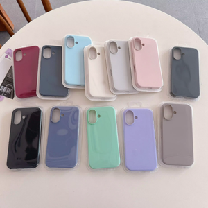 Funda de Silicona para iPhone 15 Pro Max, <span class=keywords><strong>Precio</strong></span> de Fábrica, Antiarañazos, con <span class=keywords><strong>Fibra</strong></span> Interna, para iPhone 16 Pro Max - Product Image 6