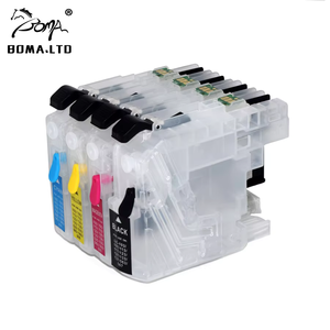 Cartucho de tinta recargable LC123 LC125 LC127 LC129 con Chip de reinicio automático para <span class=keywords><strong>Brother</strong></span> <span class=keywords><strong>J4510DW</strong></span> J4610DW J4710DW J470DW - Product Image 5