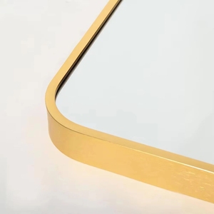 Großhandel Gehärtetes Glas Ganzkörper-Ankleidespiegel, Großer Rechteckiger Schlafzimmer-Standspiegel & Wandmontierter Spiegel - Product Image 6
