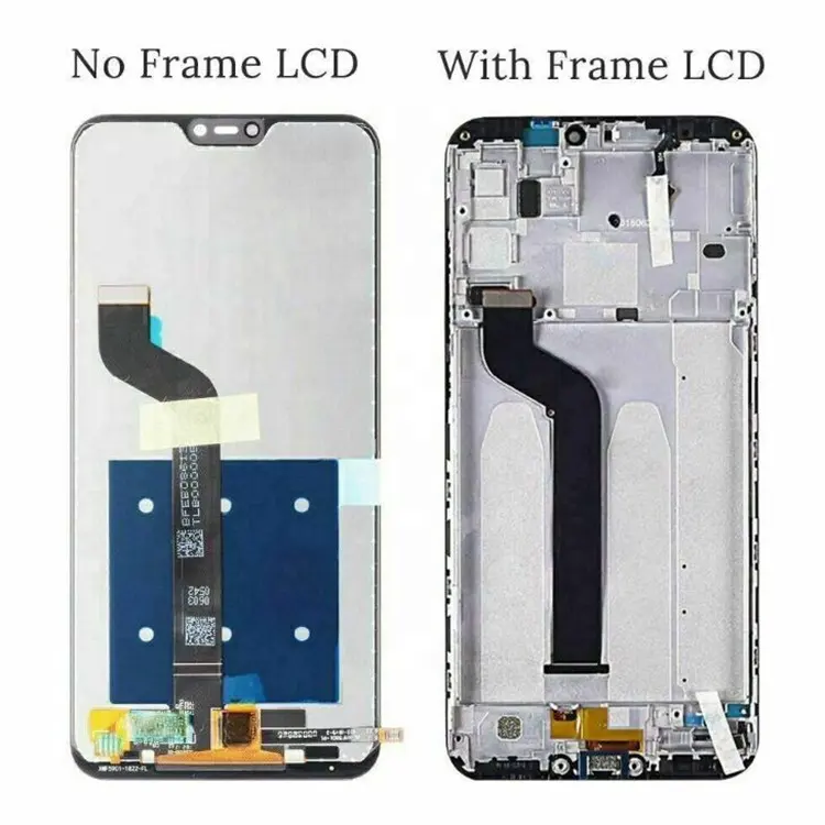 For Xiaomi Mi A2 Lite/Redmi 6 Pro LCD Screen Touch Digitizer With Frame Assembly