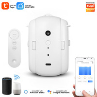 WiFi Smart Home Intelligent Rideau Électrique Robot Android Télécommande OLED Installation Libre de Piste pour Garages Tuya