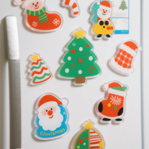 Magnet Kulkas Natal Berkualitas Tinggi, Dapat Disesuaikan, Ramah Lingkungan, Berbentuk Santa Claus, Pohon Natal, Manusia Salju, Hadiah Promosi, Laris - Product Image 3