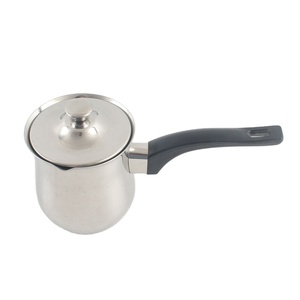 Bộ Làm Ấm Cà Phê Chất Lượng Cao Có Nắp Đậy Và Bình Tạo Bọt Sữa Thổ Nhĩ Kỳ Cốc Sữa Có Tay Cầm Dài Với Tay Cầm Bakelite - Product Image 4