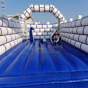 Outdoor kids party jumpers aufblasbare hupfburg Euro <b>castle</b> <b>bounce</b> house inflatable knight bouncy <b>castle</b> - Product Image 5