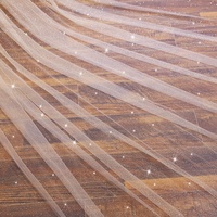 Voile de mariée élégant de 3,5 m, voile de cérémonie long pour fille, voile de mariée scintillant et exquis en tulle doux avec des points argentés pour voiles de mariée
