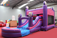 WINSUN maison rebondissante licorne videur avec toboggan personnalisé extérieur licorne gonflable gonflable enfants trampoline à vendre