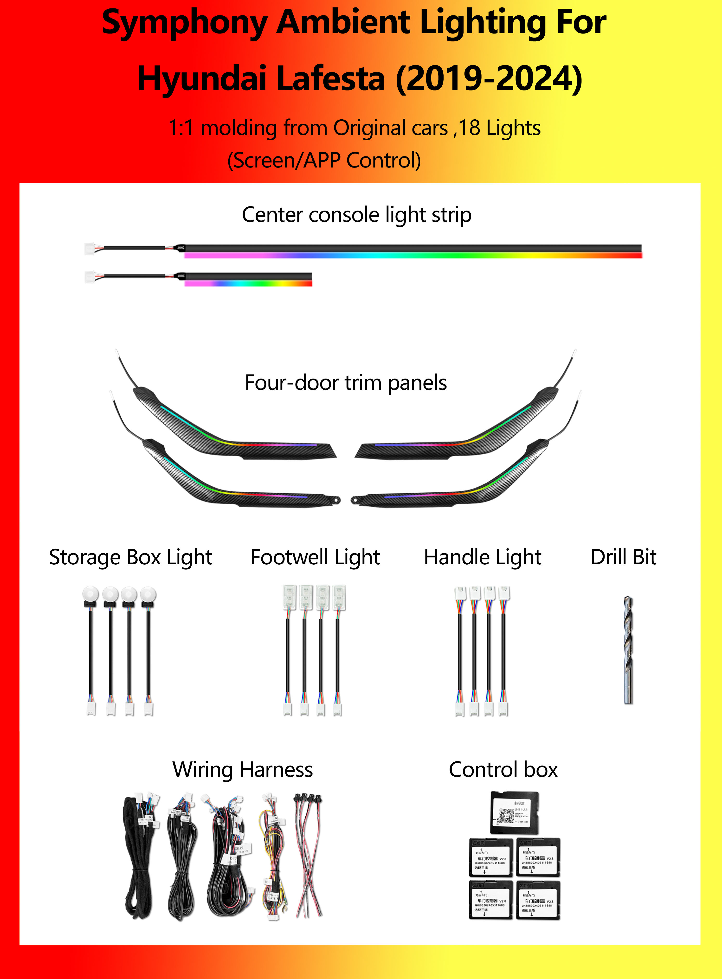 Hyundai Lafesta Symphony 18 Lights