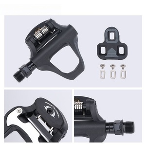 超轻铝合金公路自行车踏板，带自锁系统，适用于骑行鞋和配件 - Product Image 5
