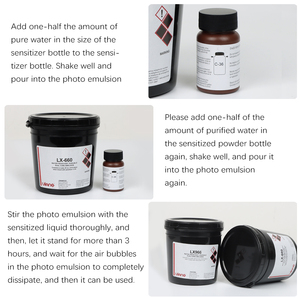 Tốt Nhất Bán Màn Hình In Ấn Nước Dựa Và Dung Môi Dựa Tinh Khiết Hình Ảnh Trực Tiếp Nhũ Tương Cho Lụa Màn Hình In Ấn - Product Image 5