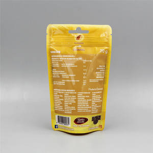 Anacardo de plástico Fruta seca Cacahuetes Nueces Bolsas de embalaje Paquete de cacahuetes secos Almendra tostada Bolsa de pie Bolsa de embalaje de nueces - Product Image 2