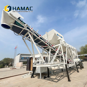 Línea de Producción de Concreto Portátil Pequeña HAMAC con Motor Eléctrico, Planta Dosificadora - Product Image 3