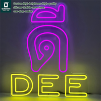 Enseigne lumineuse LED néon personnalisée pour entreprise, magasin, décoration murale intérieure