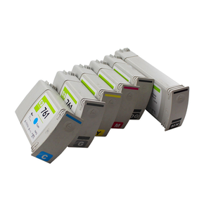 Cartucho de Tinta de Pigmento y Tinte Remanufacturado Goosam de 6 Colores, Compatible con Impresoras HP DesignJet T7100 T7200, 100% Compatible - Product Image 5