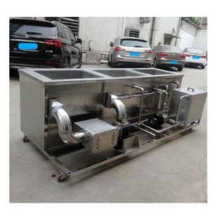 540L trois stations nettoyeur à ultrasons <span class=keywords><strong>bain</strong></span> baignoire Agitation culasse carburateur <span class=keywords><strong>injecteur</strong></span> Machine de nettoyage industriel - Product Image 5