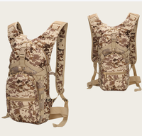 Sac à dos d'hydratation sportif 3L camouflage pour activités de plein air, fournisseur d'or, sans poche à eau