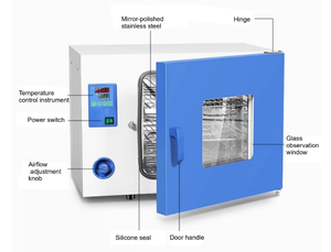 Walter RT + 10 ~ 250C เตาอบอบแห้งลมร้อนเตาอบอุตสาหกรรมสำหรับห้องปฏิบัติการ10ปี - Product Image 3