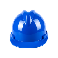 Casco de Seguridad Tipo V FHABS para Obras de Construcción, 6 Puntos de Suspensión, Diseño Sin Ranuras, Modelo AQM, Transpirable