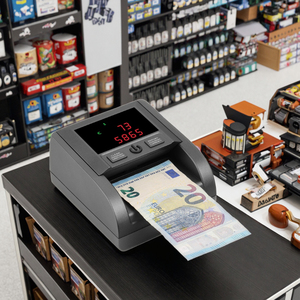 Detector de Billetes Portátil Easycount EC600 de Grado Bancario con Tecnologí<span class=keywords><strong>a</strong></span> UV/Magnética/Infrarroja, Pantalla LED TFT, Compatible con <span class=keywords><strong>Euros</strong></span>/Libras Esterlinas - Product Image 2