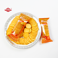 Biscuits et craquelins aux légumes croustillants et salés certifiés HACCP en gros, conditionnés en boîte et en sachet