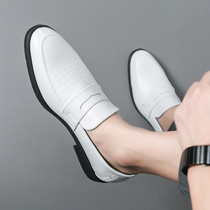 Mocasines Oxford con Punta Puntiaguda, Tallas 38-48, Zapatos Casuales de Piel Genuina para Hombre, Transpirables, Ligeros, para Primavera/Otoño/Invierno - Product Image 5