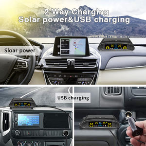 เครื่องมือตรวจสอบแรงดันลมยางรถระบบดิจิทัลสปาย433.92 MHz ระบบ TPMS คุณสมบัติการอ่านซ้ำของวัสดุ ABS - Product Image 5