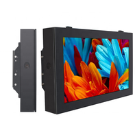Écran LCD de remplacement HUWAPO 50 pouces pour utilisation en extérieur, luminosité 1000 cd/m², garantie 1 an - Affichage numérique publicitaire