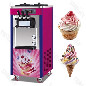 YOSLON 21-26l/h <span class=keywords><strong>Meilleure</strong></span> <span class=keywords><strong>qualité</strong></span> <span class=keywords><strong>Prix</strong></span> fabrication Glaciers Pâtisseries Machine à crème glacée molle - Product Image 3