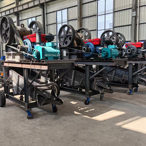 Hiệu quả nóng bán khai thác mỏ nghiền máy móc di động máy nghiền hàm máy với nhiều lớp rung màn hình - Product Image 2