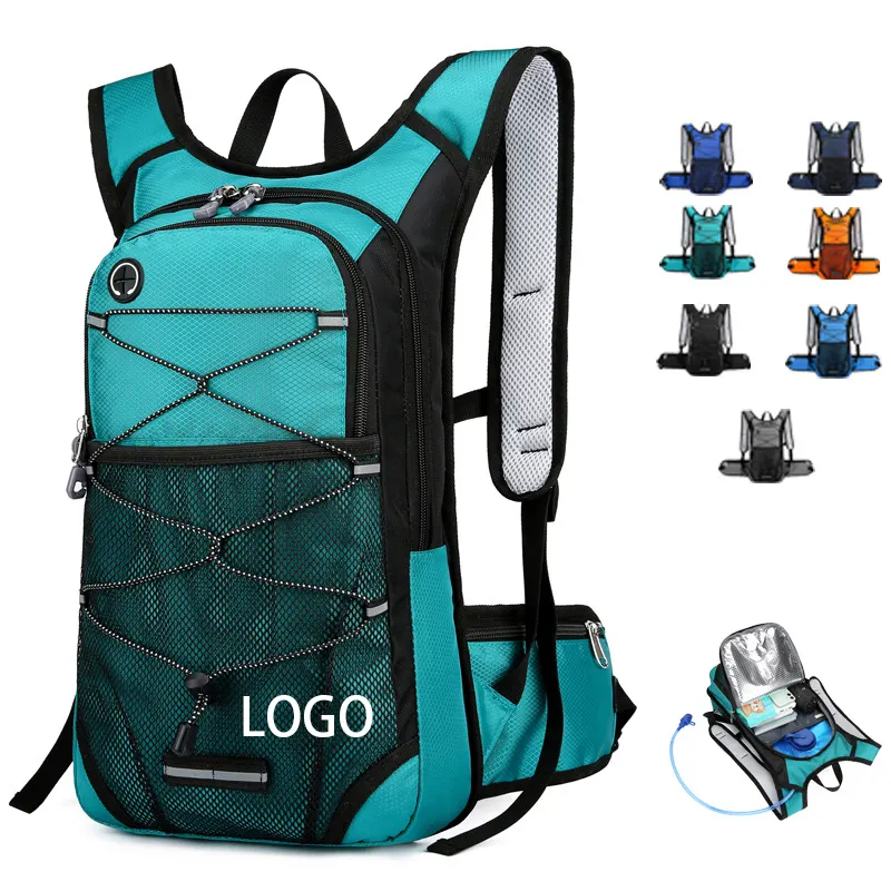 Индивидуальный Логотип Легкий большой емкости Многофункциональный Открытый велосипедный спортивный походный водонепроницаемый рюкзак