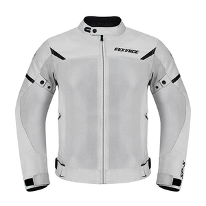 Traje de Motociclismo para Hombre, Primavera-Verano, Chaqueta y Pantalones de Malla Transpirable, Traje Anticaídas para Motociclista - Product Image 2