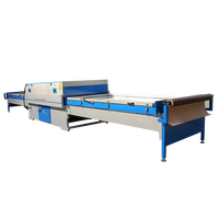 Presse à membrane sous vide entièrement automatique pour la pose de PVC brillant sur porte en bois MDF, machine de laminage sous vide