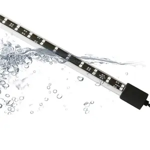 Zaohetian 72CM 20W rouge Arowana Aquarium lumière adaptateur à courant constant IP67 garder l'eau Transparent poisson rouge eau claire - Product Image 1