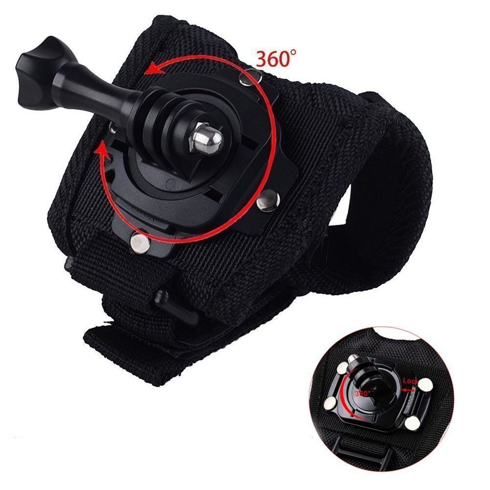 快適なユニバーサルフリーアクションカメラハンドマウント、GoPro Hero 
