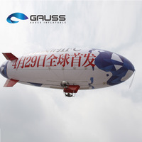 Ballon publicitaire gonflable personnalisé de haute qualité en forme d'avion, de zeppelin ou de dirigeable à l'hélium, modèle attrayant pour la publicité