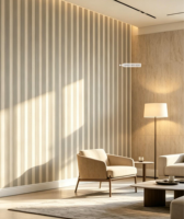 Nouveau panneau mural intérieur WPC, panneau mural en PVC intérieur, imperméable, multi-styles, panneau mural WPC, décoration murale intérieure