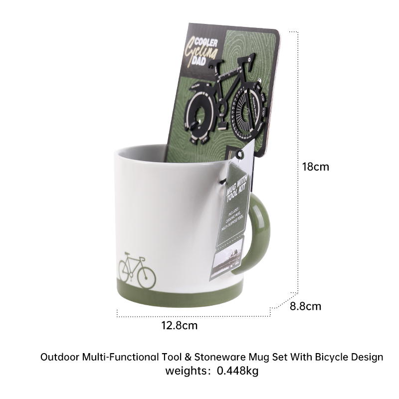 Taza de 430 ml y juego de herramientas