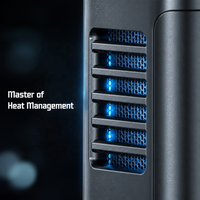 Chargeur de bureau USB C GaN avec 8 ports, 6 USB-C et 2 USB-A, charge rapide 140W EPR, certifié UKCA CE FCC
