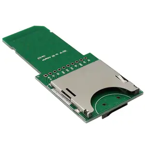 Mini conjunto de cartão tf pci-e, mini interface para adaptador sd mpcie para cartão sd riser de estoque
