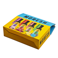 Boîtes d'emballage personnalisées pour la collection d'huiles corporelles à base de plantes, coffret d'huiles essentielles biologiques d'aromathérapie, boîte pliante en carton