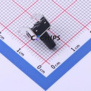 KH-6X6X10H-ZJ Tactile Switch Bent Lead Through Hole,6x6mm Switch Single Pole Single Throw Round Button Right Angle Insert 6mm - Product Image 2