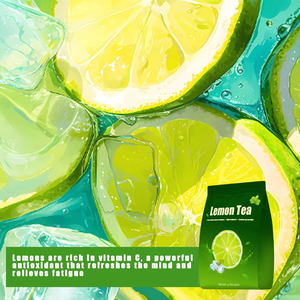 Té de Limón, Menta y Naranja OEM, Té de Frutas Reales Liofilizadas, Alto en Vitamina C, Sin Semillas, 10 Bolsitas - Product Image 6