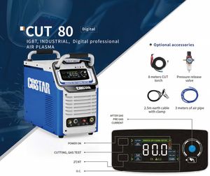 Compresseur d'air 380V, onduleur numérique IGBT, machine de découpe plasma à air propre, soudage MMA métal - Product Image 2