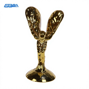 Decoración exterior de coche de alta gama y duradera con el logotipo dorado de la Diosa Voladora para Rolls-Royce Ghost OE 51137307270 - Product Image 1