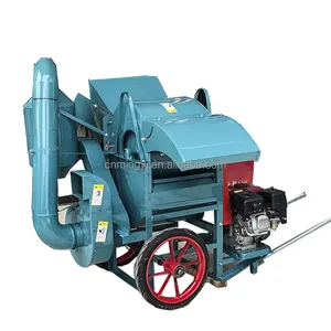 High quality soybean rice wheat multi-function quinoa thresher Small threshing machine manual millet rice wheat thresher machine