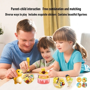 Autocollants Guka créatifs faits main, motif <span class=keywords><strong>Dragon</strong></span> Lait, mignons et très esthétiques, pour décoration de dessins animés, en capsule, boîte mystère, best-seller - Product Image 2