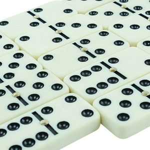 Nhà Máy Nóng Bán Đôi <span class=keywords><strong>6</strong></span> Domino Set 28 Mảnh Với Hộp Gỗ Sang Trọng Với Nắp Bìa Biểu Tượng Tùy Chỉnh Cho Gia Đình Bảng Trò Chơi - Product Image 6