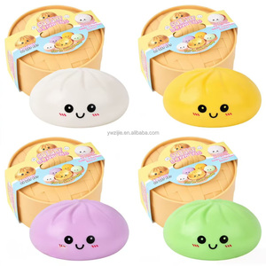 Giant Buns 25cm Food Dumpling Squishy Glitter Large Steamed Bun Baozi Mystery Box Balls Fidget Sensory Anti Stress Squeeze Toy - Product Image 3
