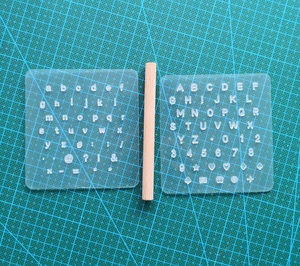 Thư Và Hoa Văn Da Công Cụ Đóng Dấu Cho Da <span class=keywords><strong>Craft</strong></span> Tay Làm Cho Công Cụ, Thư Tem - Product Image 2