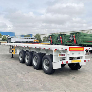 Nuevo Semirremolque <span class=keywords><strong>de</strong></span> Plataforma Plana Owin <span class=keywords><strong>de</strong></span> 40 pies, 12r22.5, <span class=keywords><strong>de</strong></span> Acero Superink, con Capacidad <span class=keywords><strong>de</strong></span> Carga <span class=keywords><strong>de</strong></span> Más <span class=keywords><strong>de</strong></span> 30000 kg, Shandong - Product Image 3